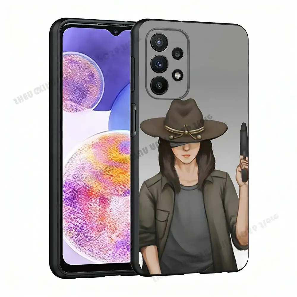 

Carl Grimes Classic W-Walking D-Dead Phone Case For Samsung A21 31 51 53 71 20 22 30 32 42 50 01 02 10 11 4G 5G Cover