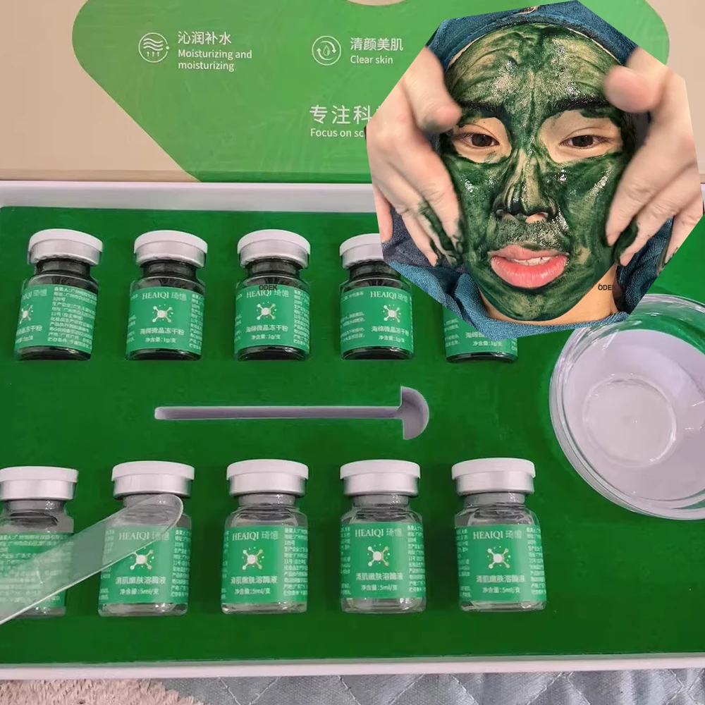 

Facial Sponge Microcrystal Freeze-dried Powder Collagen Natural Biological Extract Sponge Spicules Skin Care Renew