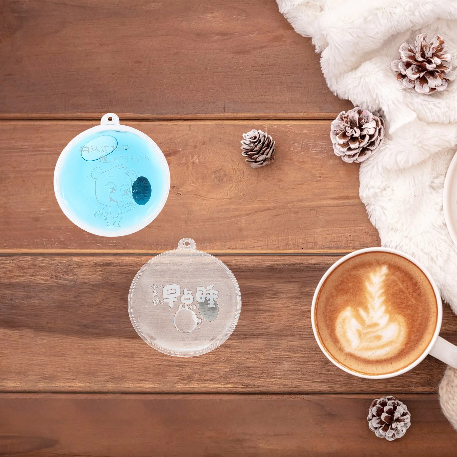 3 قطع حقائب يد ذاتية التسخين قابلة لإعادة الاستخدام صغيرة خفيفة الوزن محمولة للطقس البارد وحقائب اليد ذاتية التسخين للمكتب المنزلي