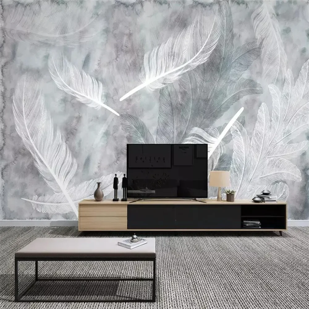 Custom 3D Photo Wallpapers for Living Room TV Backdrop Home Decor Mural Wallpaper For Bedroom wall papers home decor Stickers
