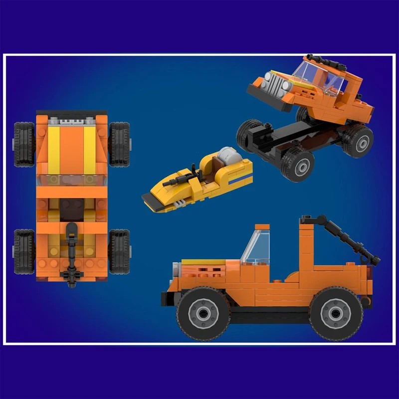 

Popular Anime Car Model MOC Building Bricks Masked Special Vehicle Modular Technology Children Assemble Toy Suit Gifts Holiday