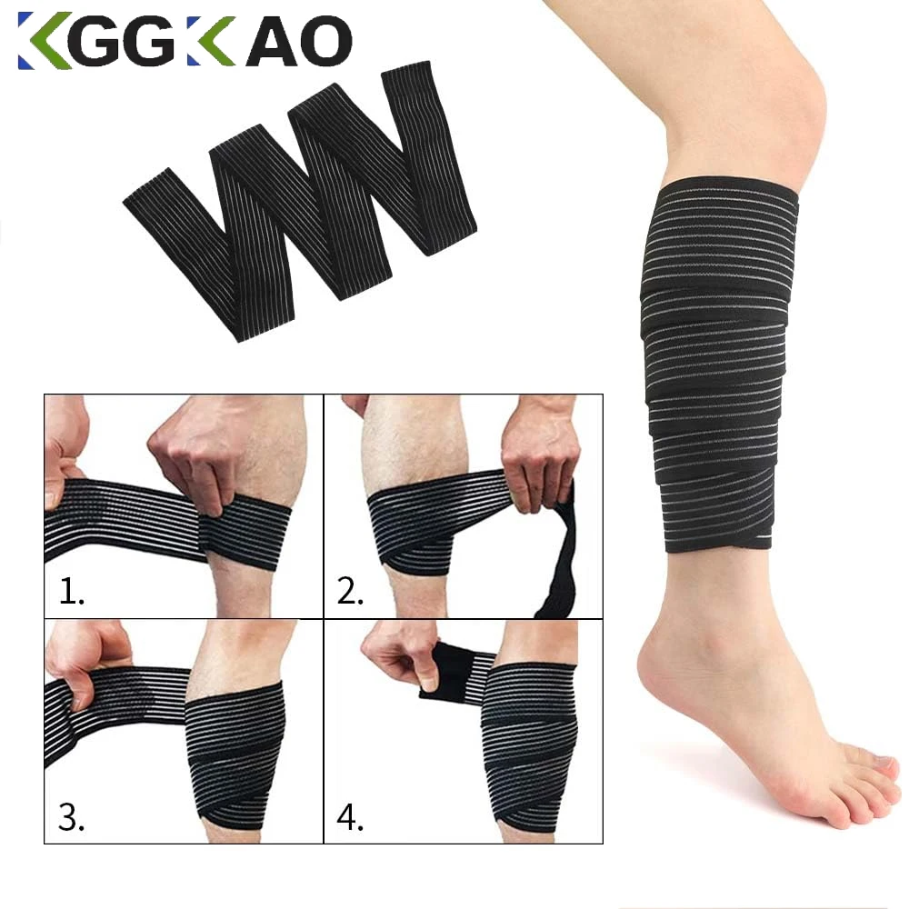 

1Pcs 40-200cm Compression Wraps for Legs,Bandage for Knee,Elastic Calf Compression Bandage for Legs,Compression Wraps