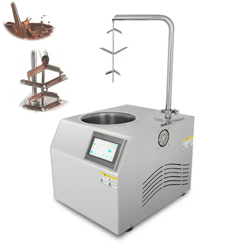 Mini Chocolate Tempering Machine Dispenser Machine 7l 1000w Chocolate Tempering Melting Machine Chocolate