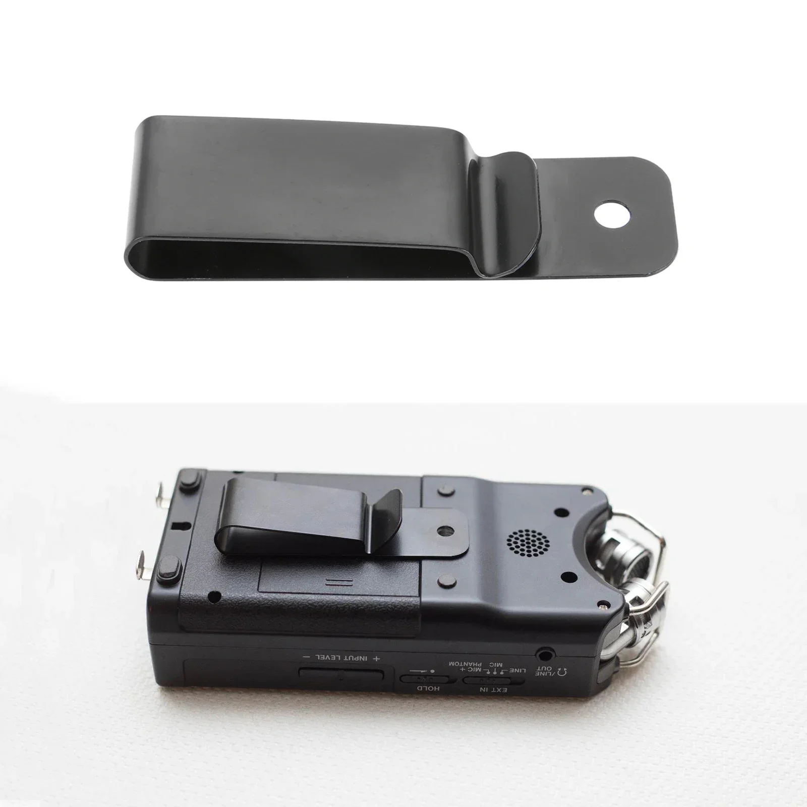 10pcs/lot Spring Buckle Sheath Clip Pockets Wallet Keychain Hooker Solid Iron Waist Clips EDC Tool fit Holsters Strap Belt Gift