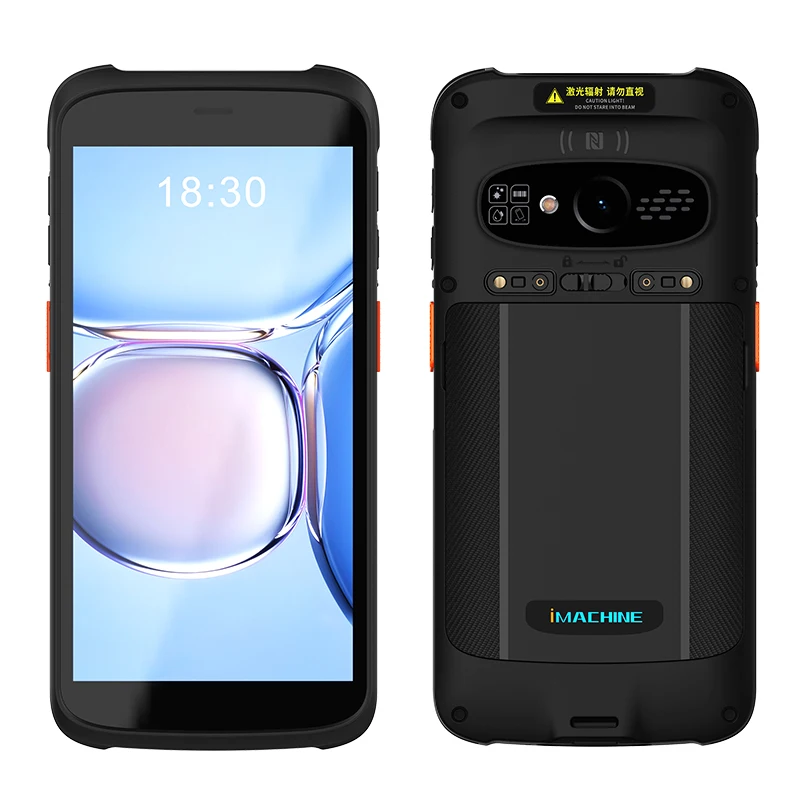 

Android 8-Core 2D Barcode Scanner Handheld Industrial POS with 4G WIFI & NFC RFID Mobile Computer