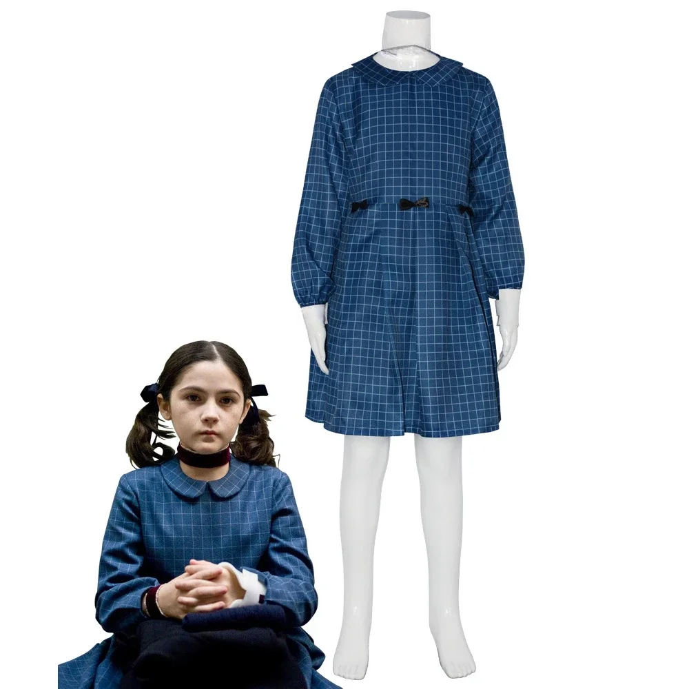 

American horror movie orphan complaints cosplay costumes, Esther cos Halloween factory performance costumes in stock