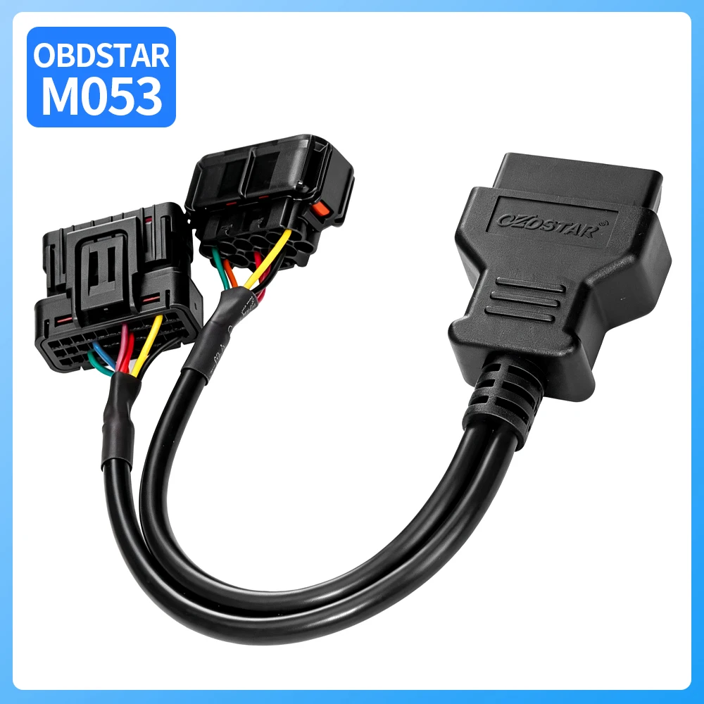 OBDSTAR M053 12+33 Pin Diagnostic Adapter Cable for Honda Motorcycle IMMO for OBDSTAR ISCAN MS50 MS80 Motorcycle Marine Scanner