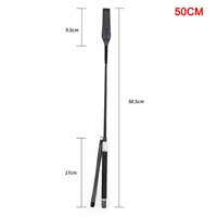 Premium Horse Riding Crop Comfortable Grip Black Riding Whip Jump Bat for Couples Equestrian Sports 3