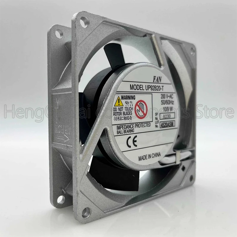 Original 100% Working UP92B20-T 200V 50/60Hz 10/9W cooling fan