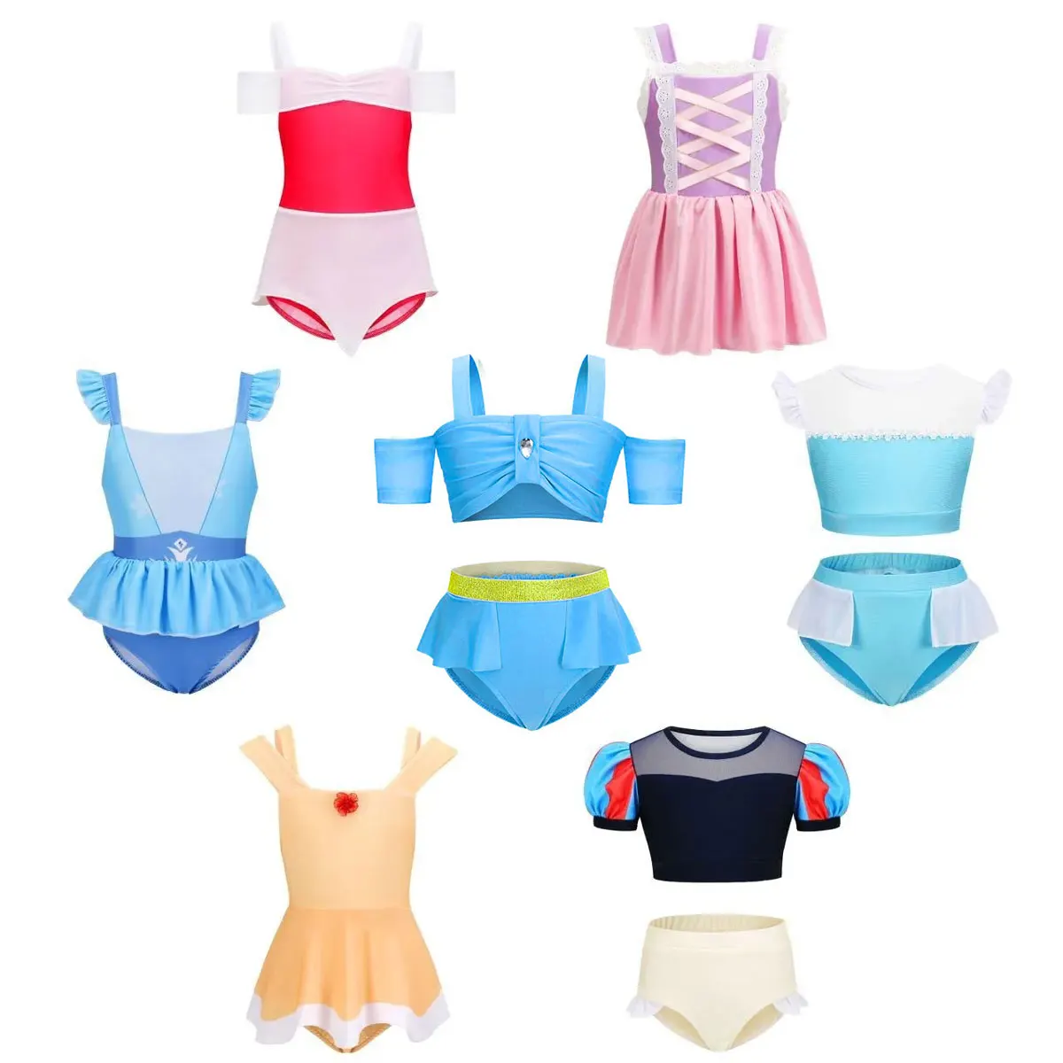 

SWIMIFY Bikini Girl 2024 New Fashion Swimsuits for Girls Biquini Swimwear Set Kids Girls Lovely Beach Bathing Swimsuit