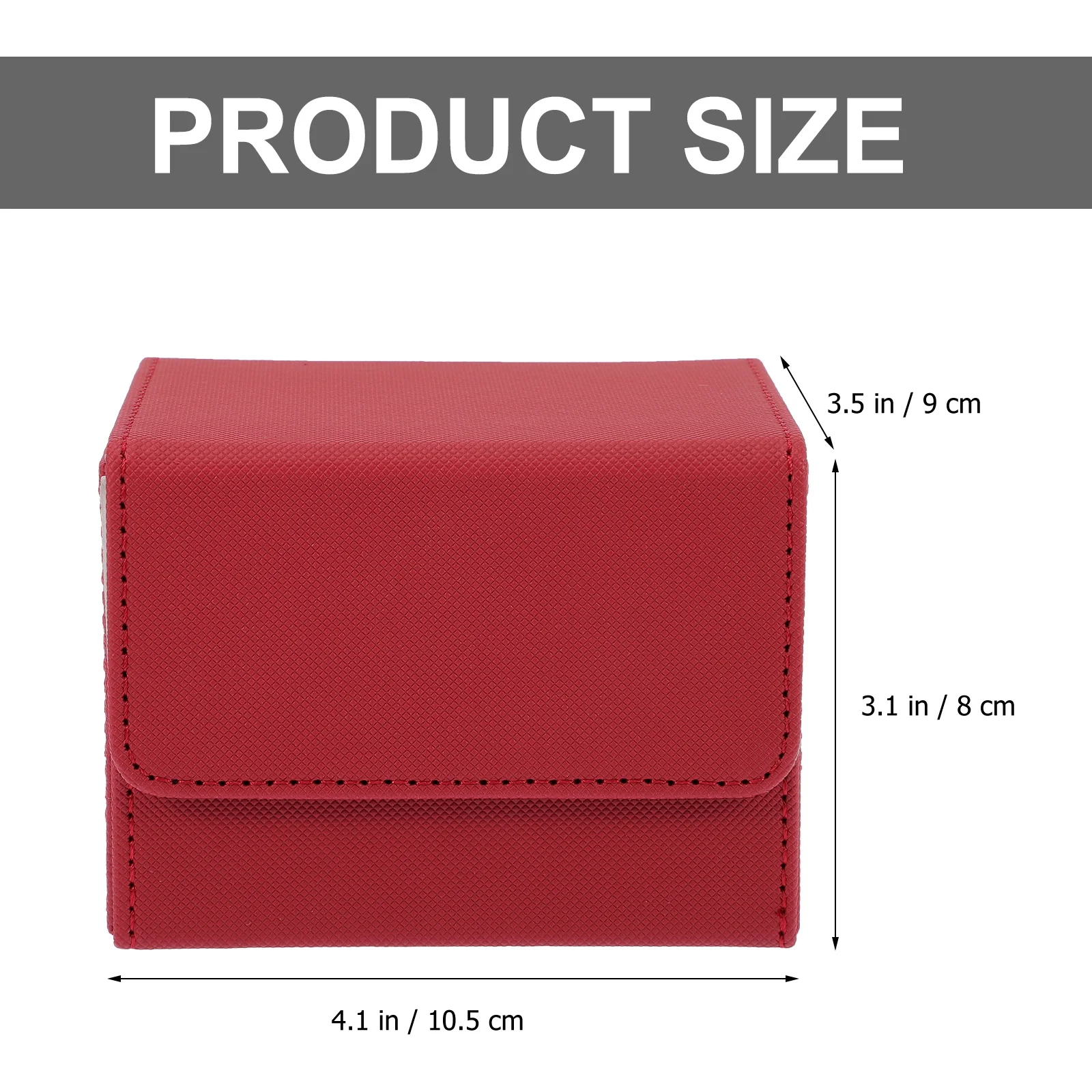 Caixa de mesa para cartões de pôquer, organizador de armazenamento, coleção de jogos, portátil, resistente a arranhões, material pu