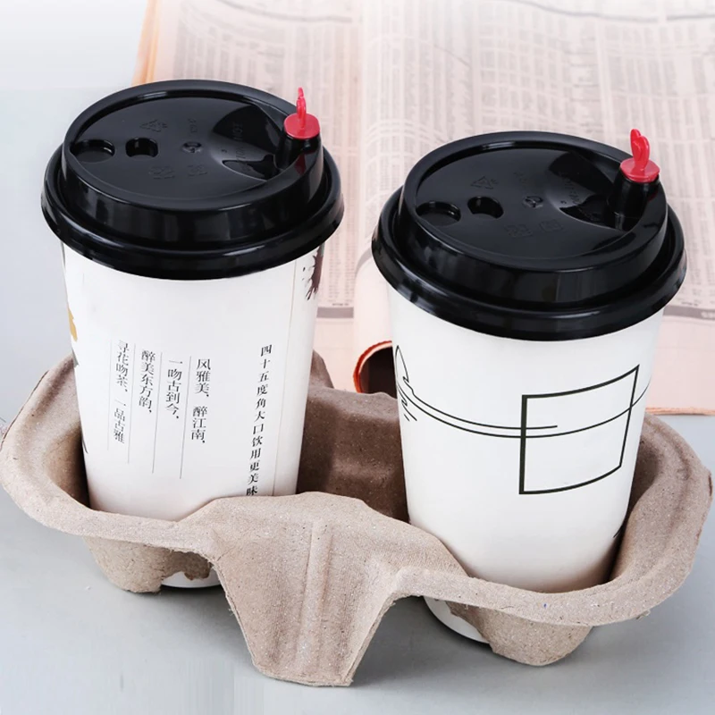 Disposable Coffee Cup Lids Stoppers Injection Caps Heart-Shaped Circle Plug Takeaway Packing Milk Tea Cups Leak Proof Plug
