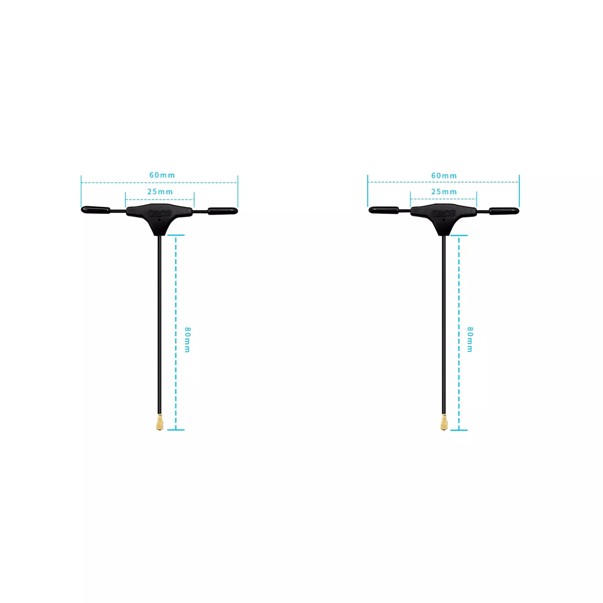 

10Pcs GEPRC/GEP 915MHz T-Antenna Mini Antenna, Accessories, Receiver Antenna FPV