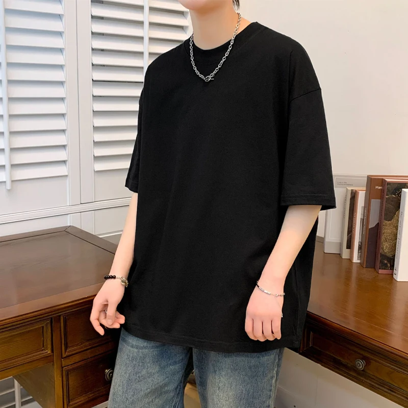Your OWN Design T-shirt Logo/Picture Niestandardowe męskie DIY Bawełniana koszulka z krótkim rękawem Oversize Tee Shirt Spersonalizowane ubrania