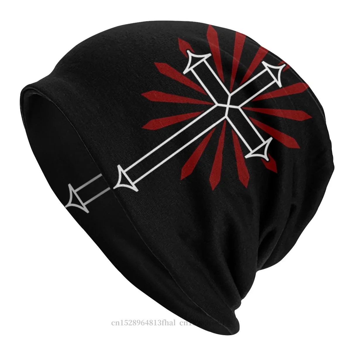 Gothique Skullies Beanies Caps Crucifix Hat Sport Sports Bonnet Hats for Men Women