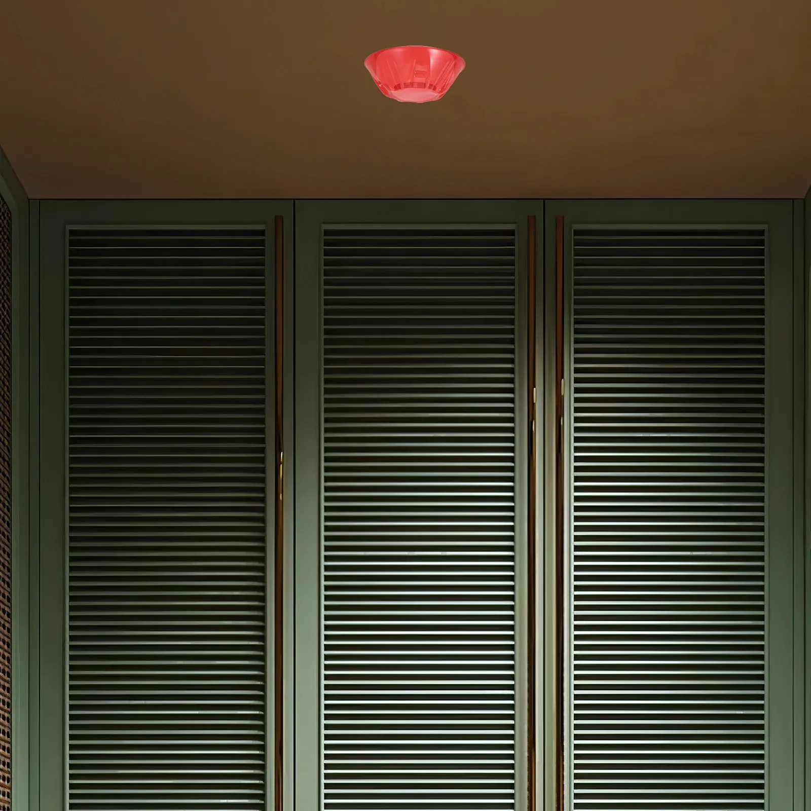 

20Pcs Plastic Smoke Covers Red Protective Caps Sensor Casing Home Cooking Restaurant Baking Shield