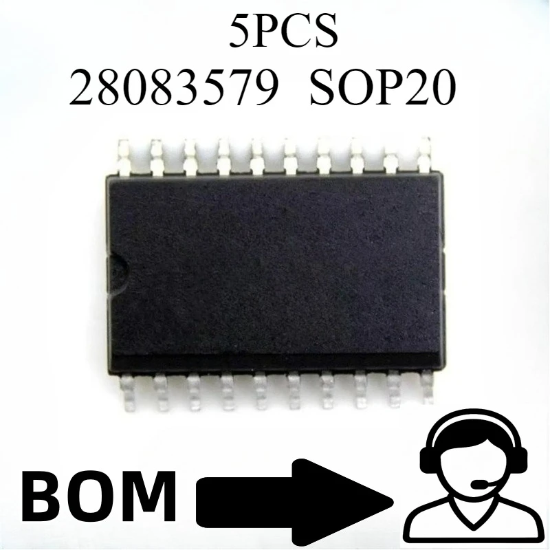 

5pcs 28083579 280 83 579 ML350 SOP20 For Mercedes-Benz ML350 computer board vulnerable chip
