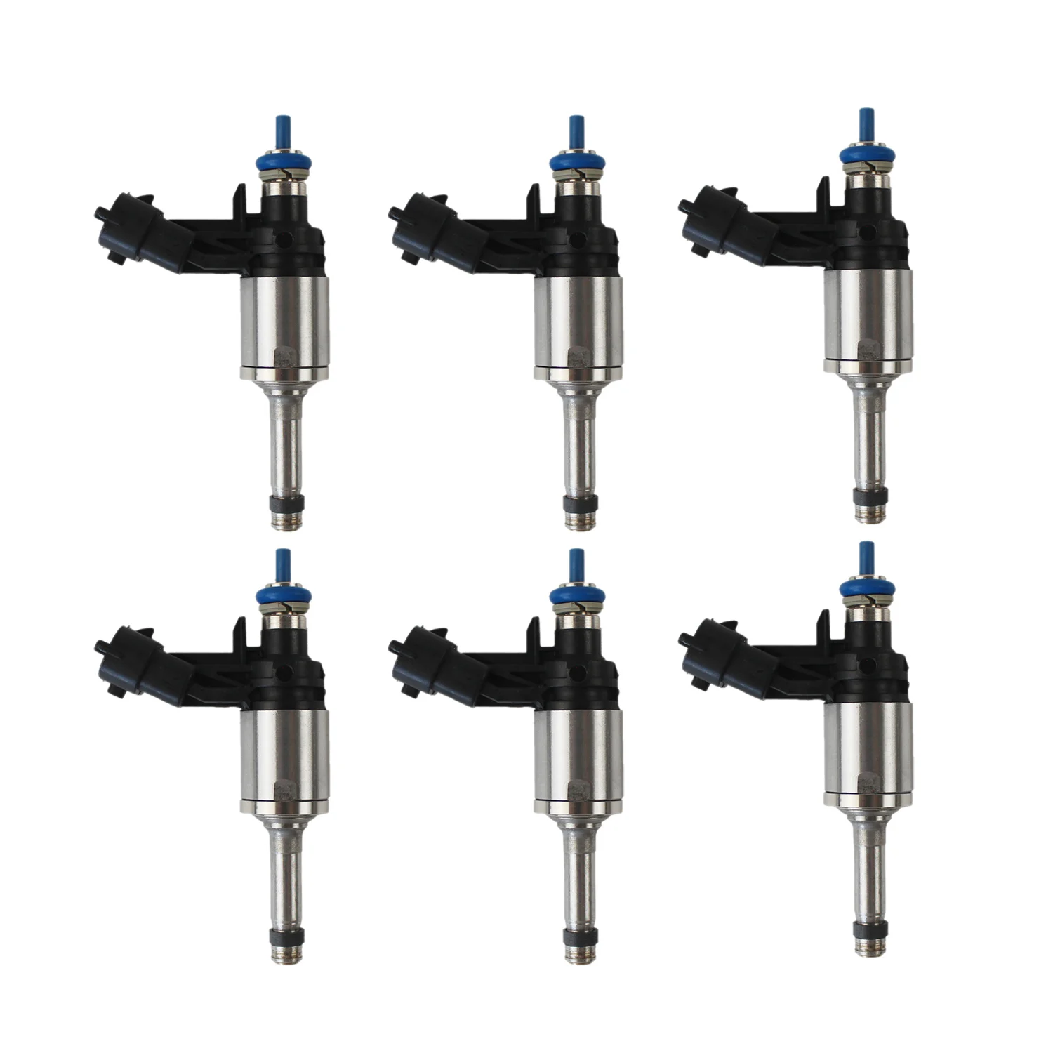6PCS Fuel Injectors BA5Z-9F593-B For Ford Taurus Explorer Flex 3.5L Turbo 2011-2019 Lincoln MKS MKT Turbocharged Engine Injector