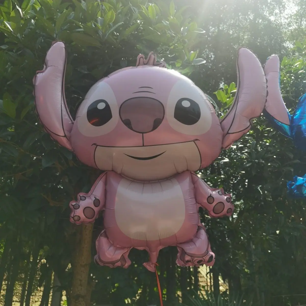 20/30/50Pcs Disney Stitch Balloon Aluminum Film Floating Air Balloon Children Cartoon Style Flying Cute Non Self Sealing Balloon