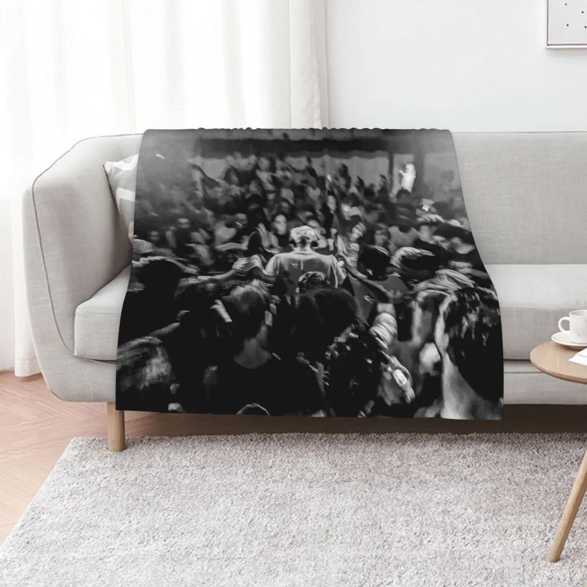 Fred Again Throw Blanket warm for winter Shaggy Flannel valentine gift ideas Flannel Fabric Bed Fashionable Blankets
