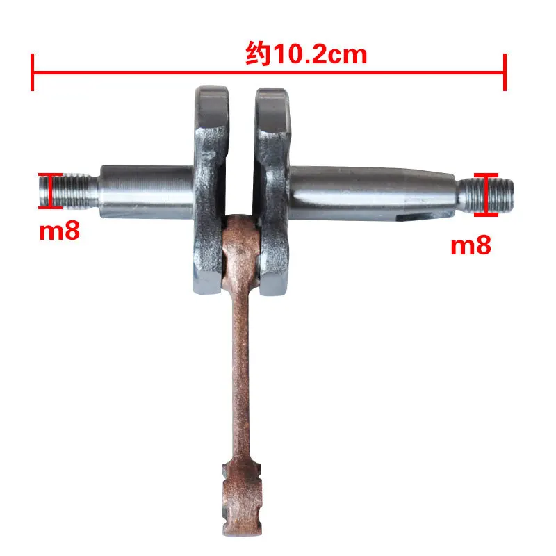 Suitable for Mitsubishi TU26 crankshaft sprayer crankshaft connecting rod assembly 767 crankshaft TU26 high branch saw