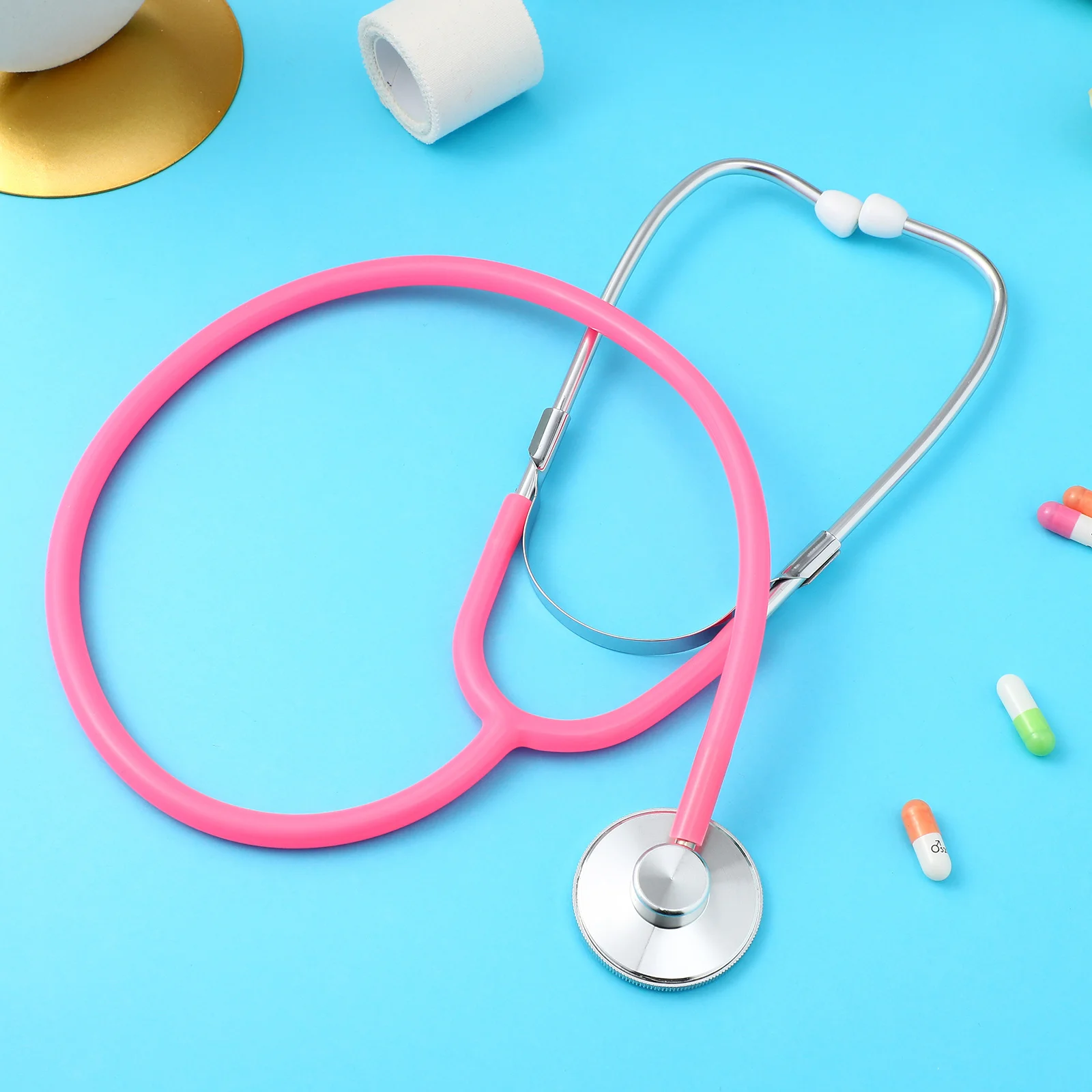 Crianças simulação estetoscópio role play equipamentos de enfermagem crianças médico enfermeira jogo criatividade desenvolvimento reduzir a medo