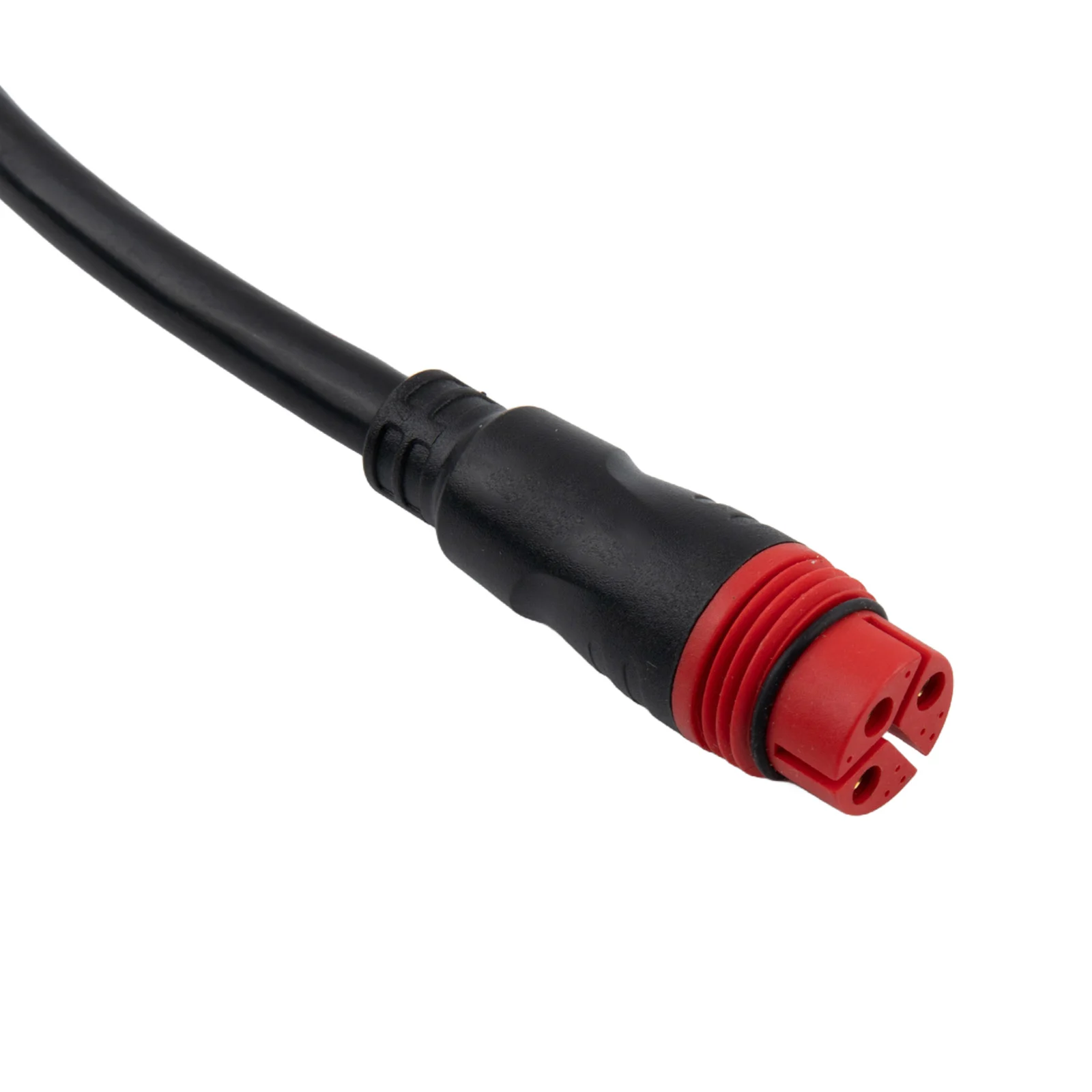 750W 1000W Cable EBike Extension Cable Motor Upgrade Female To Male Metal And PVC Material Waterproof Connector