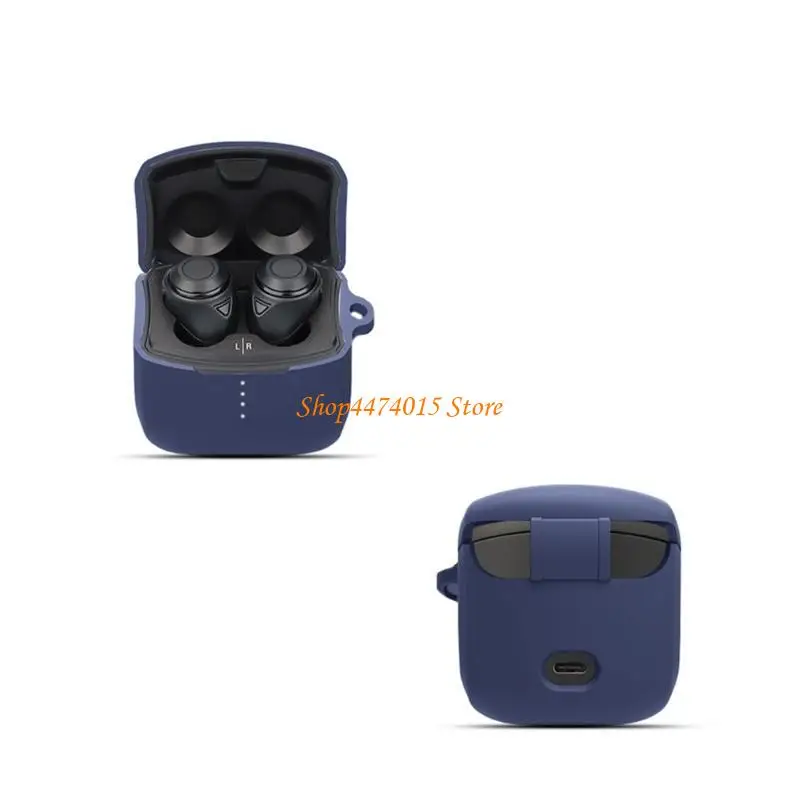 Technica ATH-CKS50TW 용 K1AA 충격 방지 커버 쉘을위한 케이스 세척 가능한 실리콘을위한 헤드폰 방수