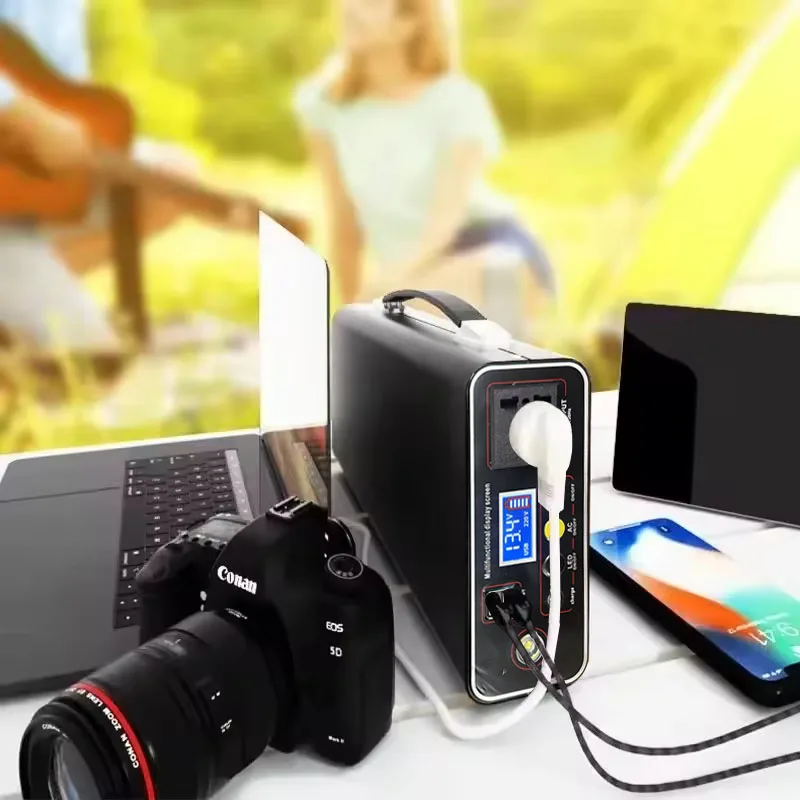 محطة طاقة محمولة، 90000 مللي أمبير، 220 فولت، 300 وات، حزمة طاقة LiFePO4، مولد Aste، محطة طاقة لمعدات التخييم الخارجية، التدفئة #4