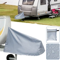 RV Caravan Towing Hitch Cover Universal Waterproof Trailer Jack Dust-Proof Coupling Protection Cover Heavy-Duty Prevent Rust