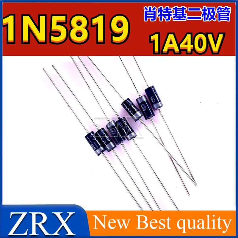 10 teile/los neue original 1 n5819 Schottky Diode Triode mit integrierter Schaltung auf Lager