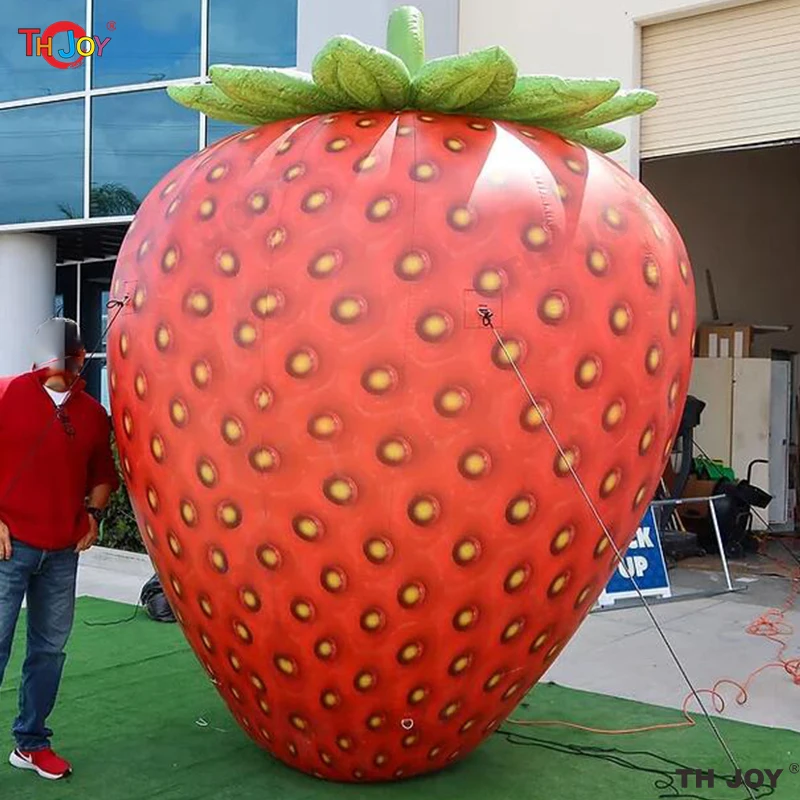 

Outdoor Advertising Giant Inflatable Strawberry Apple Peach Banana Fruit Model