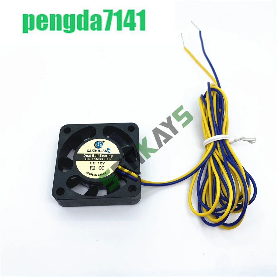 Ventilador con rodamiento de bolas 4010, ventilador de refrigeración de 40MM, 4CM, 40x40x10mm, para impresora 3D, Chip de Puente Sur y Norte, 2 cables, 120cm