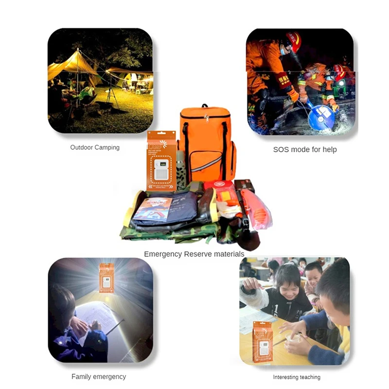 Flashlight Reliable No Need To Charge Safety Just Add Water Environmental Friendly Stablize Led Light Maintenance Free