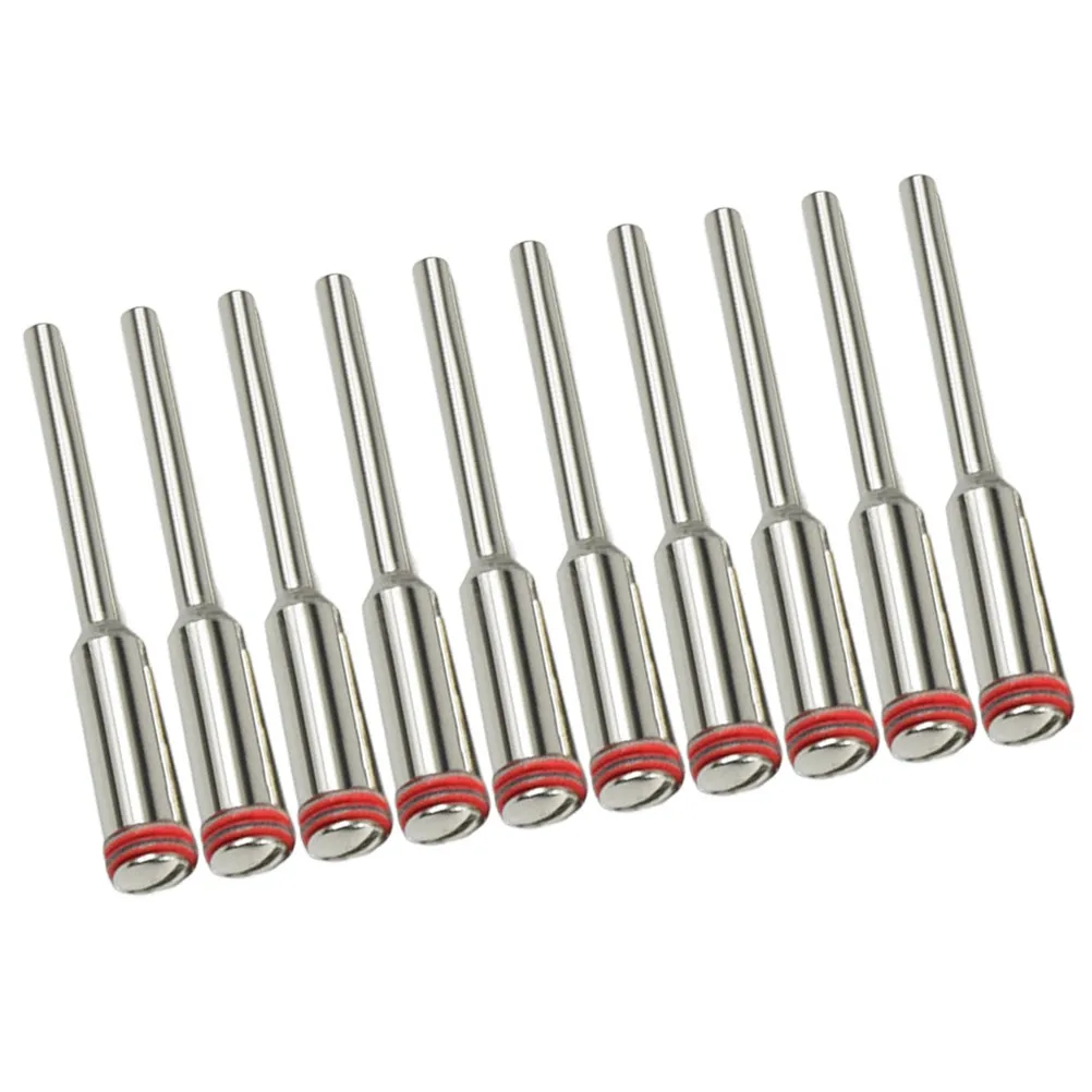 10Pcs Rotary Tool Accessories Connecting Clamp Rod 2.35mm Mini Drill for Cutting Jade Stone Glass Pottery Connecting Rod