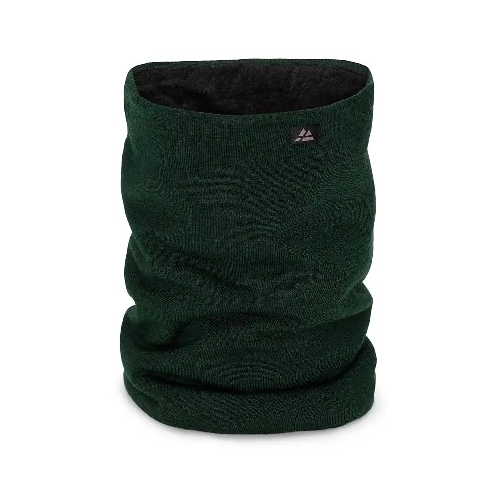 

Термо-гейтер из мериносовой шерсти с флисом, снуд, воротник-труба для зимы, для мужчин и женщин