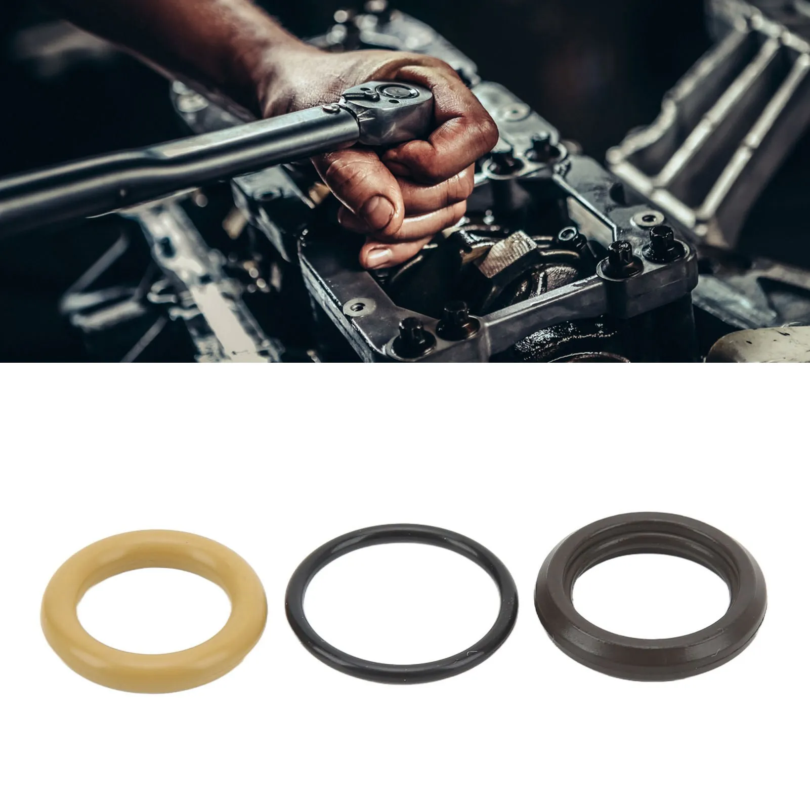 

Car High Pressure Oil Pump Seal O Ring Kit 3C3Z 9G804 AA Replacement for Ford F-450 F-550 Super Duty 2003-2004
