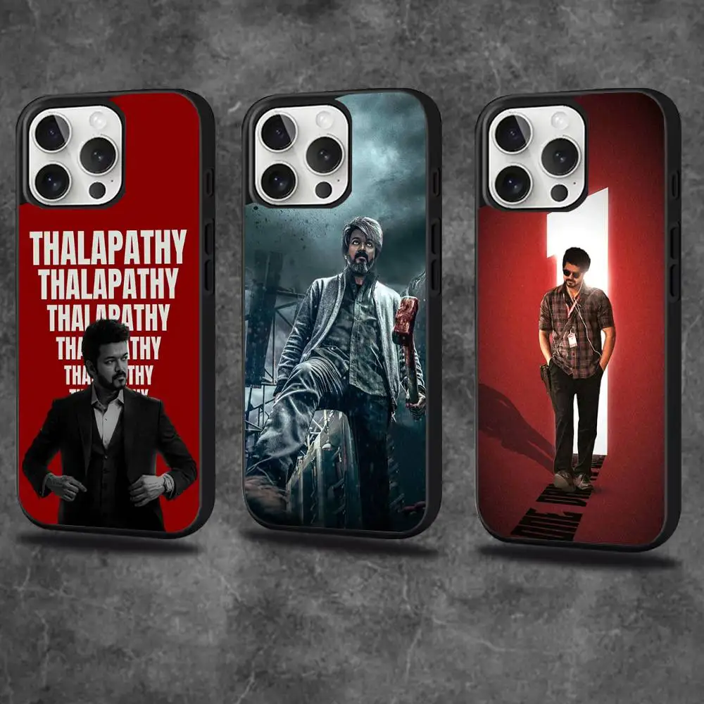 

Thalapathy V-Vijay India Phone Case For iPhone 17,16,15,14,13,12,11,Pro,Max,Plus,Mini,SE4,E Magnetic Magsafe Wireless Charging