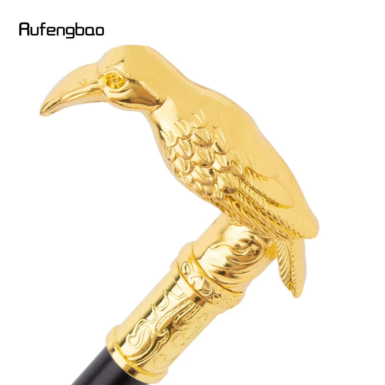 الأصفر النسر رئيس الأزياء عصا للمشي الزخرفية عصا تأثيري خمر حزب المألوف عصا للمشي Crosier 90 سنتيمتر