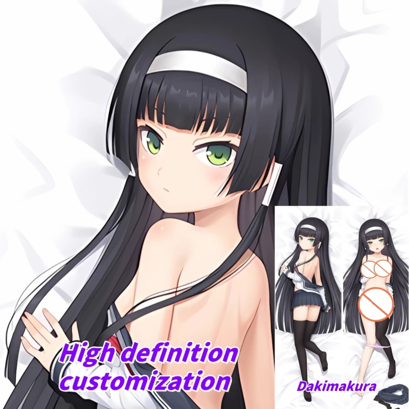 

Dakimakura Anime Pillow Case Bishoujo Mangekyou Ren'ge Double-sided Print Of Life-size Body Pillowcase Gifts Can be Customized