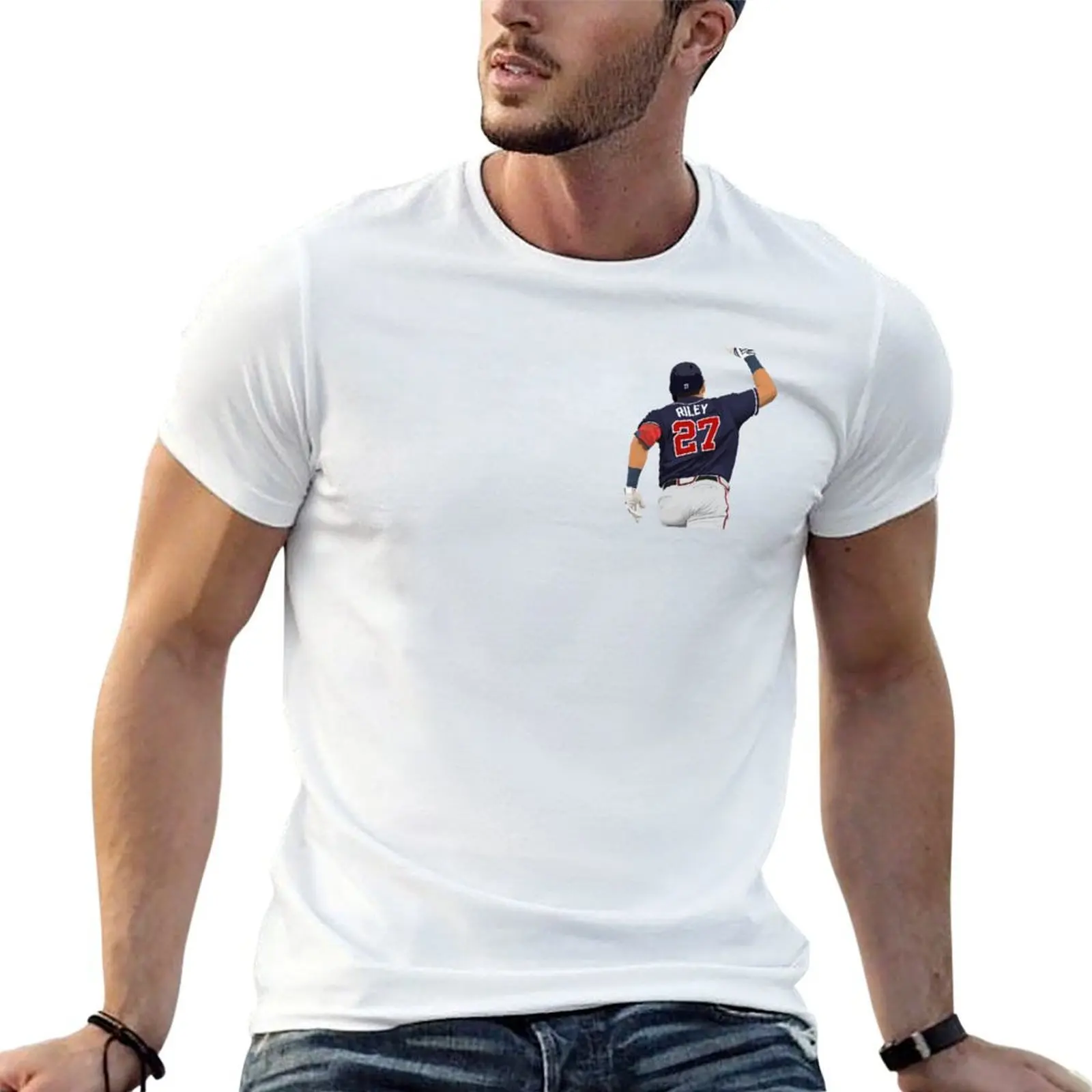 Austin Riley 27 T-Shirt funny gifts blacks t shirt men