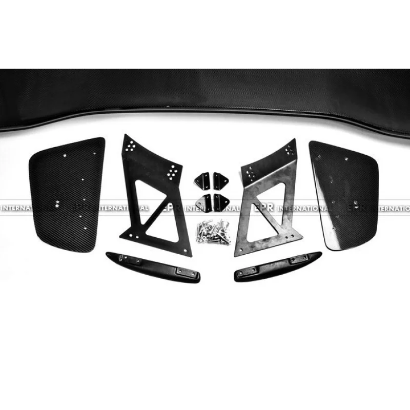 

SAAR подходит для Mitsubishi Evolution 7 8, модифицированное крепление на спойлер в стиле Voltex 2, большое хвостовое крыло GT из углеродного волокна