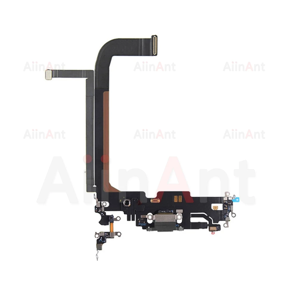 AiinAnt Origina Dock USB Mic Board Charger Connector Fast Charging Port Flex Cable For iPhone 11 12 13 Pro Max