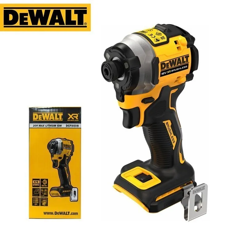 DEWALT DCF850 Cordless Electric Screwdriver Brushless Portable Large Torque Drilling Holes For Screws Electric Impact Wrench