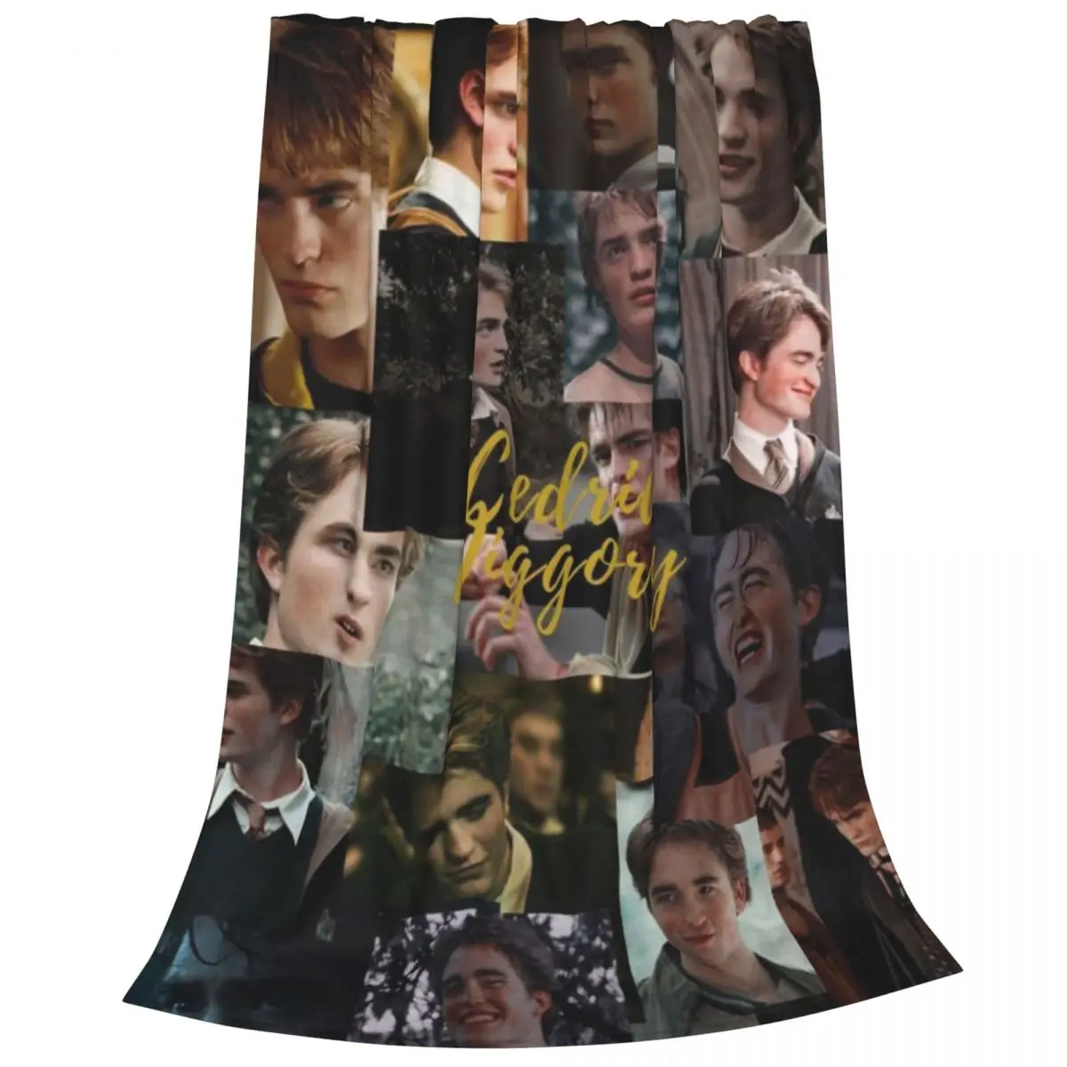 Cedric Diggory Blanket Flange Textile Decor Portable Super Soft Throw Blankets for Home Office Plush Thin Quilt