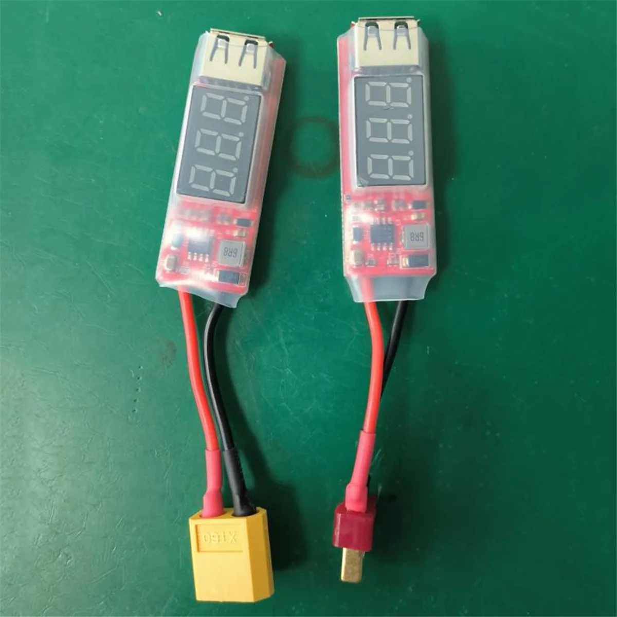 Convertisseur de batterie au lithium Lipo vers chargeur USB, 2S-6S, carte adaptateur d'affichage de tension pour protéger les caractéristiques du téléphone, prise en T