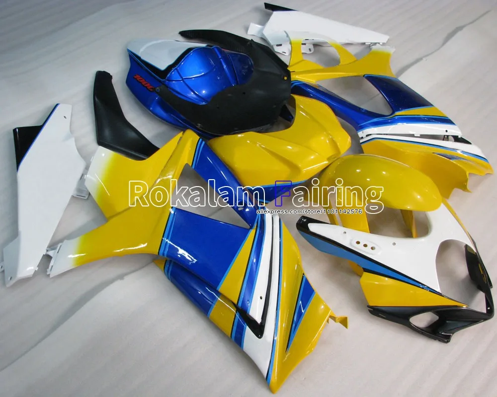 

Для Suzuki GSX-R1000 K7 07 08 GSXR1000 GSX R1000 GSXR 2007 2008, наклейки, комплект кузова мотоцикла, обтекатель (литье под давлением)