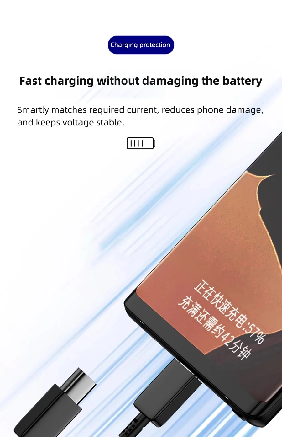 NNBILI 10 Stück 100W USB Typ C zu USB C Schnellladekabel für Samsung S22 S23 S24 S25 Plus Note Ultra A53 A54 Lade- und Datenkabel – Detail 11