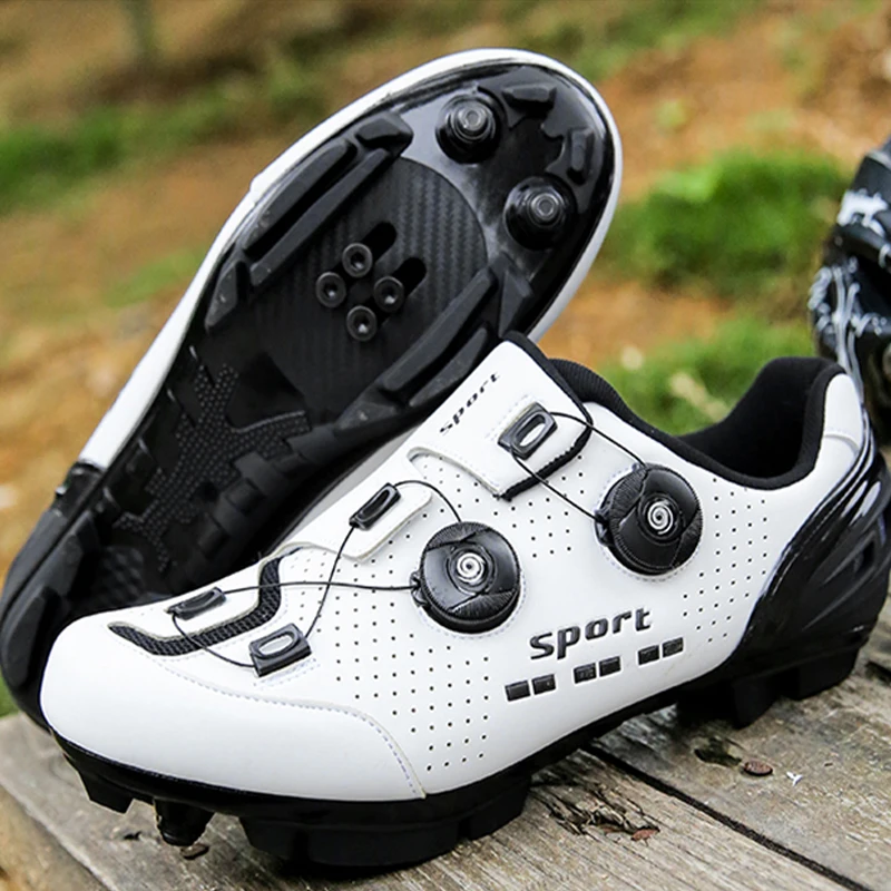 

Велотуфли 2026 для MTB и шоссейных велосипедов, нескользящие, мужские, для горных велосипедов, плоские кроссовки, обувь для скоростного велоспорта SPD
