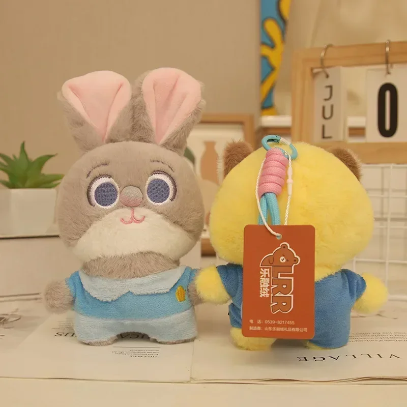 متوفر في المخزون منتج جديد سلسلة مجنون Zootopia ألعاب من نسيج مخملي كارتون لطيف دمية لطيف قلادة هدية دمية للأطفال #4